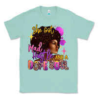 Seafoam She got mad hustle and a dope soul Classic Tee - RanaPortraitStore