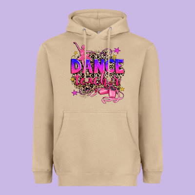 Dance Teacher Heavyweight Hoodie Designed By Zillion Design Studio