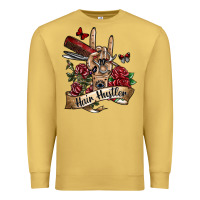 Antique Gold hair hustler 3 Premium Sweatshirt - SublimationCraftShop