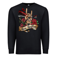 Black hair hustler 3 Premium Sweatshirt - SublimationCraftShop