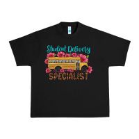 Black student delivery specialist school bus Urban Heavy Tee - Artiststas