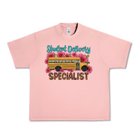 Salmon student delivery specialist school bus Urban Heavy Tee - Artiststas