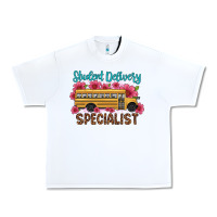 White student delivery specialist school bus Urban Heavy Tee - Artiststas