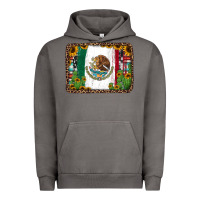 Pigment Tornado mexican flag background with cactus and sunflower Urban Hoodie - Jasminsmagicworld