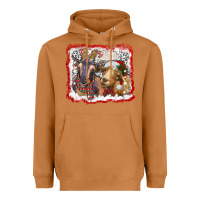 Meerkat christmas goats Heavyweight Hoodie - RanaPortraitStore