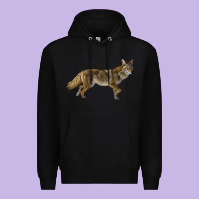 Coyote Premium Hoodie Designed By Lillyallendesigns