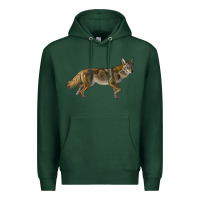 Sports Green coyote Premium Hoodie - LillyAllenDesigns