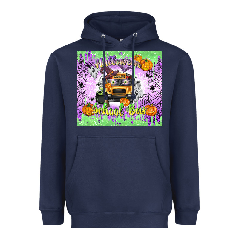 Halloween School Bus Heavyweight Hoodie by texasbilliewilder | Teevron