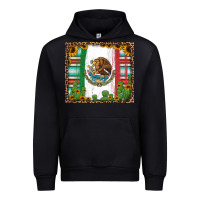 Black mexican flag background with cactus and sunflower tumbler Urban Hoodie - Jasminsmagicworld