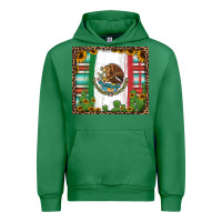 Emerald mexican flag background with cactus and sunflower tumbler Urban Hoodie - Jasminsmagicworld