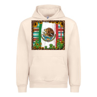 Sandshell mexican flag background with cactus and sunflower tumbler Urban Hoodie - Jasminsmagicworld