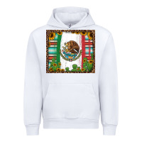 White mexican flag background with cactus and sunflower tumbler Urban Hoodie - Jasminsmagicworld