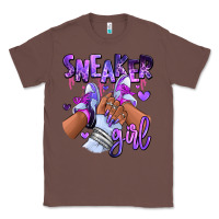 Chestnut Purple galaxy sneaker girl Classic Tee - RanaPortraitStore