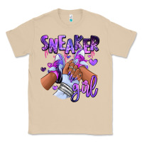 Mushroom Purple galaxy sneaker girl Classic Tee - RanaPortraitStore