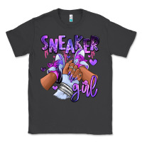 Smoke Purple galaxy sneaker girl Classic Tee - RanaPortraitStore