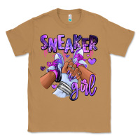 Toasted Coconut Purple galaxy sneaker girl Classic Tee - RanaPortraitStore