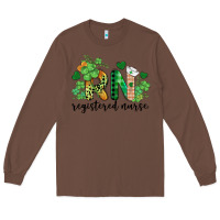 Chestnut st. patricks day registered nurse rn Long Sleeve Tee - BarkalooDesign