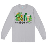 Moon Dust st. patricks day registered nurse rn Long Sleeve Tee - BarkalooDesign