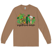 Toasted Coconut st. patricks day registered nurse rn Long Sleeve Tee - BarkalooDesign