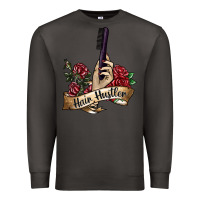 Smoke hair hustler 4 Premium Sweatshirt - SublimationCraftShop