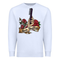 White hair hustler 4 Premium Sweatshirt - SublimationCraftShop