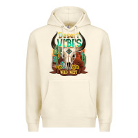 Sandshell desert vibes wild west Premium Hoodie - NancyCooperArtShop
