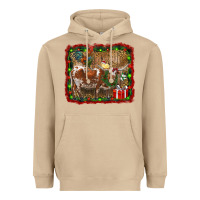 Mushroom christmas farm animals Heavyweight Hoodie - RanaPortraitStore