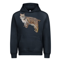 Navy Bobcat Urban Hoodie - LillyAllenDesigns