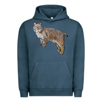 Pigment Midnight Navy Bobcat Urban Hoodie - LillyAllenDesigns