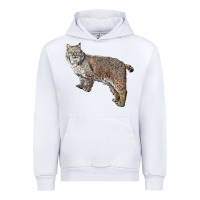 White Bobcat Urban Hoodie - LillyAllenDesigns