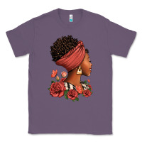 Lavender She who kneels before god can stand before anyone Classic Tee - RanaPortraitStore