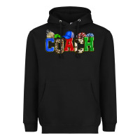 Black coach Heavyweight Hoodie - Zillion Design Studio
