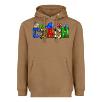 Toasted Coconut coach Heavyweight Hoodie - Zillion Design Studio