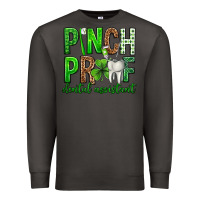 Smoke Pinch Proof Dental Assistant St. Patricks Day Premium Sweatshirt - Neo Western