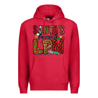 Cardinal santa's favorite lpn Premium Hoodie - Jasminsmagicworld