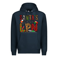 Navy santa's favorite lpn Premium Hoodie - Jasminsmagicworld