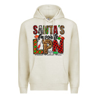 Oatmeal Heather santa's favorite lpn Premium Hoodie - Jasminsmagicworld