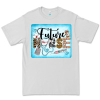 Dove Grey Western Future Nurse Premium Tee - LillyAllenDesigns