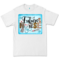 White Western Future Nurse Premium Tee - LillyAllenDesigns