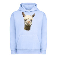 Pigment Grape Ice Alpaca Head Urban Hoodie - LillyAllenDesigns