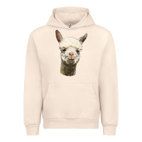 Sandshell Alpaca Head Urban Hoodie - LillyAllenDesigns