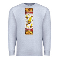Heather Grey softball football penwraps Premium Sweatshirt - HRA Design Shop