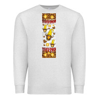 Oatmeal Heather softball football penwraps Premium Sweatshirt - HRA Design Shop