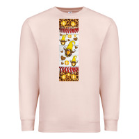 Pale Pink softball football penwraps Premium Sweatshirt - HRA Design Shop