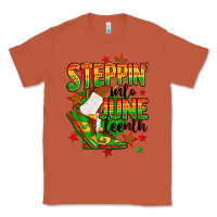 Copper Steppin' into Juneteenth Classic Tee - RanaPortraitStore