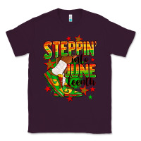 Plum Steppin' into Juneteenth Classic Tee - RanaPortraitStore