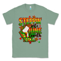 Sage Steppin' into Juneteenth Classic Tee - RanaPortraitStore