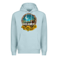 Blue Mist desert dreamer Premium Hoodie - NancyCooperArtShop