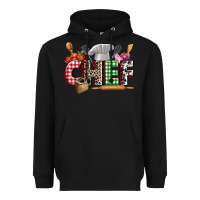 Black Chef Heavyweight Hoodie - Zillion Design Studio