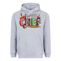 Heather Grey Chef Heavyweight Hoodie - Zillion Design Studio